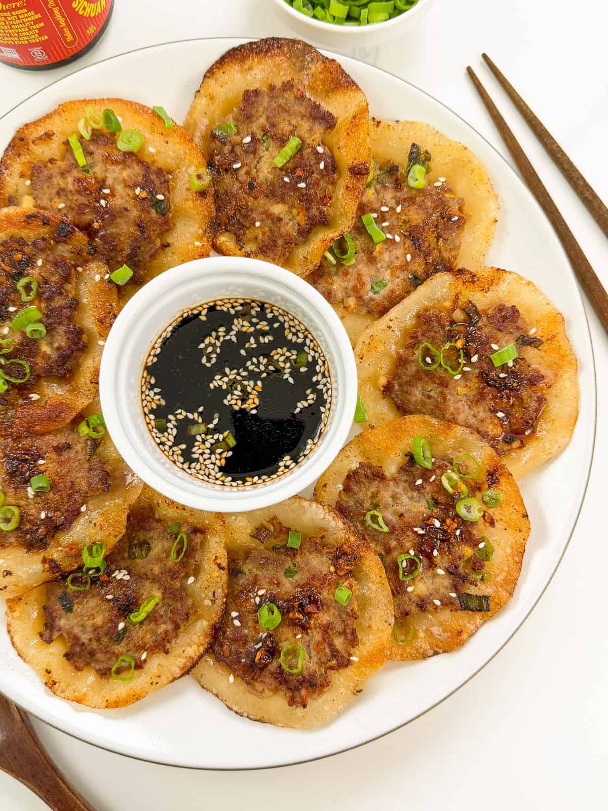 Smashed Lemongrass Pork Dumplings