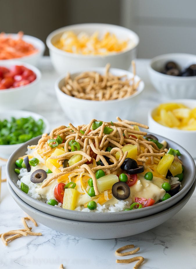 Quick and Easy Hawaiian Haystacks
