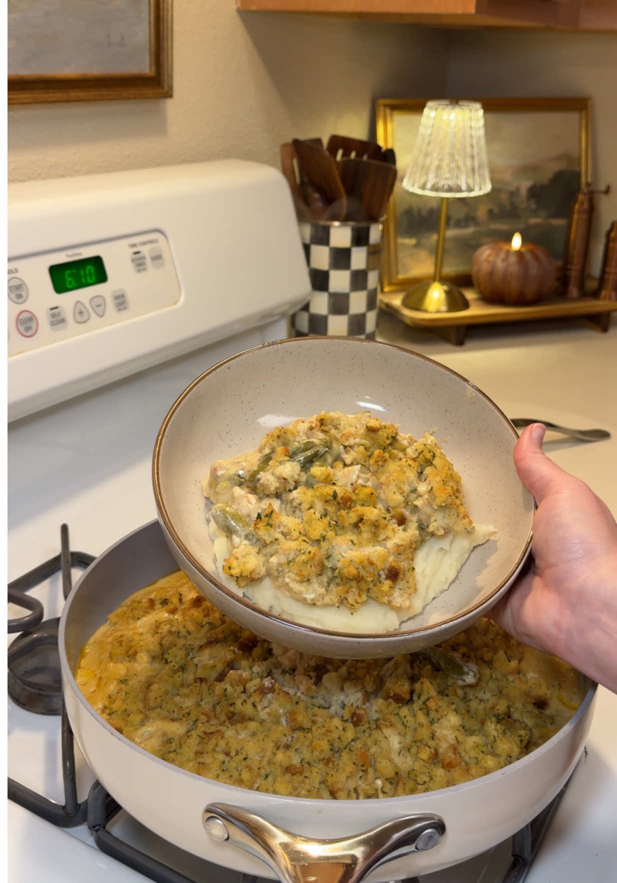 One-Pot Chicken and Stuffing Casserole